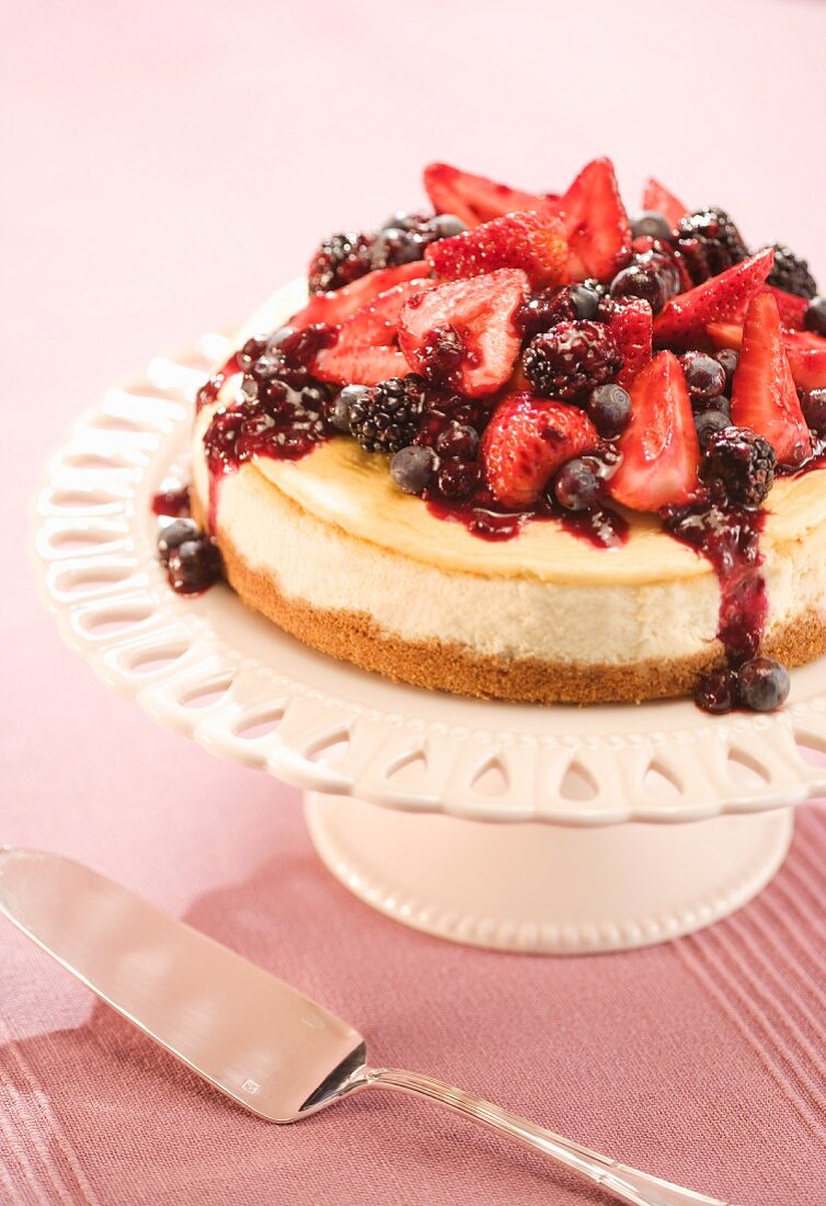 Berry cheesecake