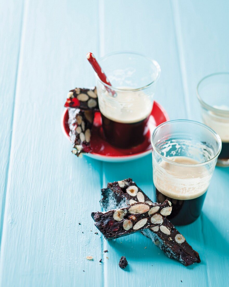 Panfortestücke zum Kaffee