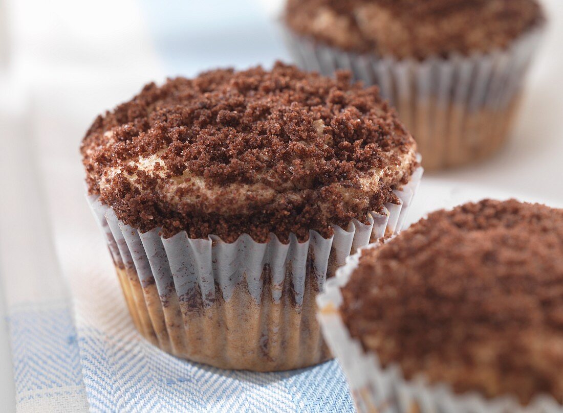 Schokoladen-Swirl-Cupcakes