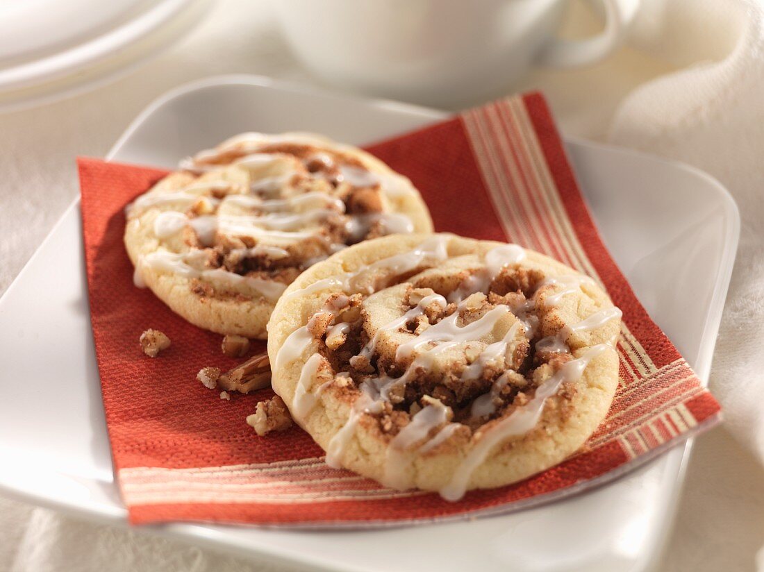 Cranberry Cookies mit Zuckerguss