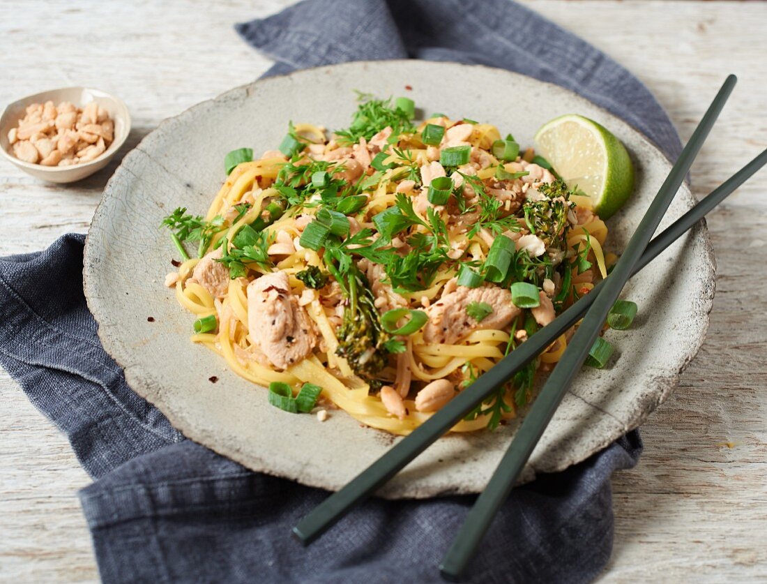 Pad Thai (Nudelgericht aus Thailand)