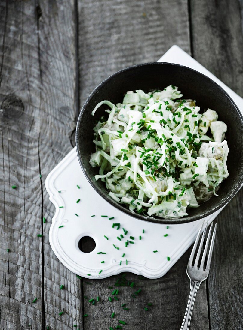 Kartoffelsalat mit Schnittlauch