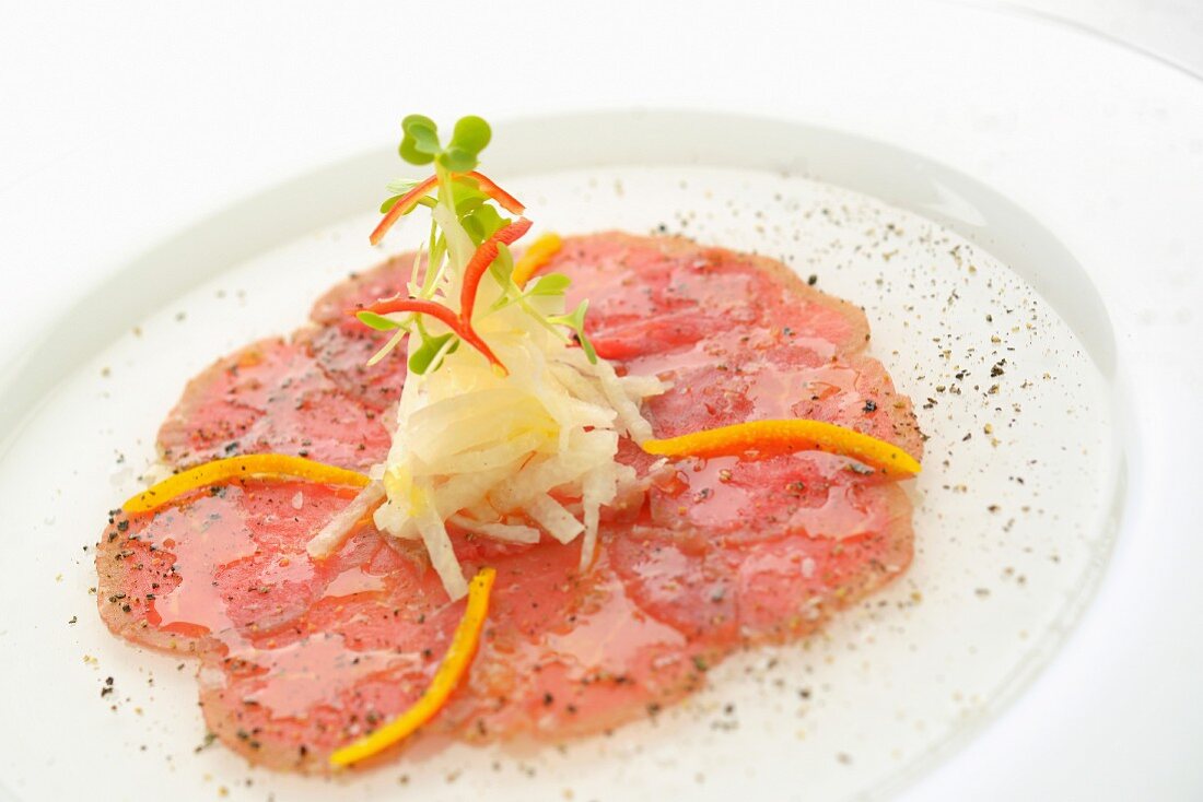 Carpaccio vom Wagyu-Rind