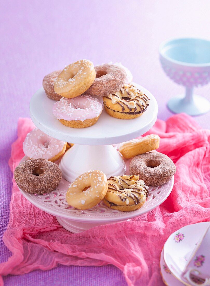 Mixed mini doughnuts
