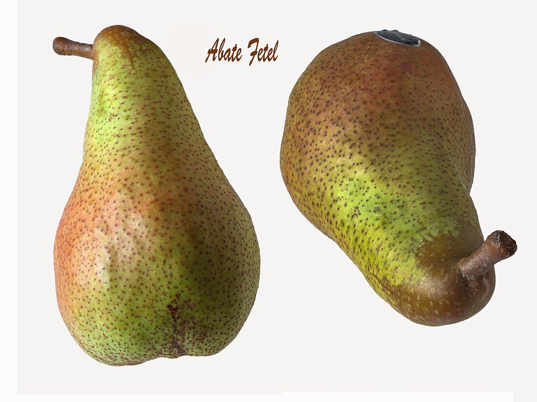 Two Abate Fetel pears