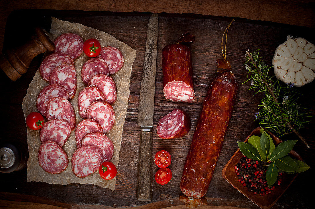 Skindaline - Litauische Wurst aus Schweine- und Rindfleisch