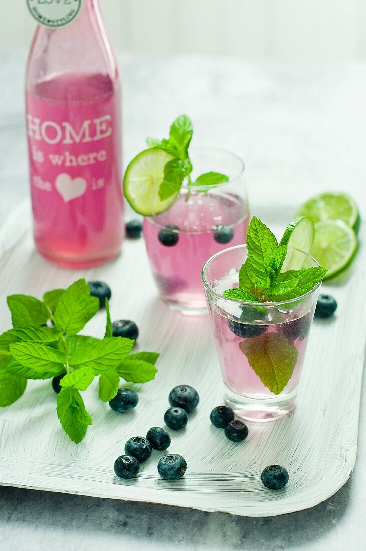 Blueberry lemonade