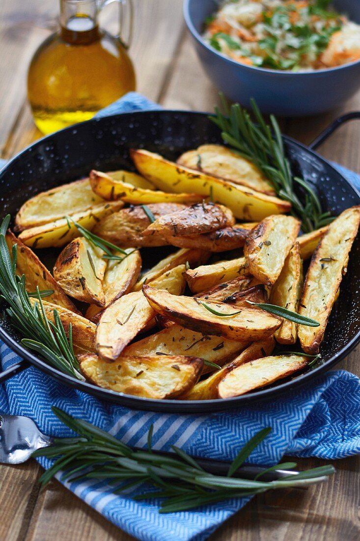 Potatoe Wedges mit Rosmarin