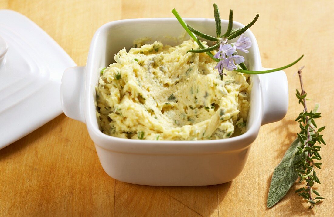Herb butter with rosemary
