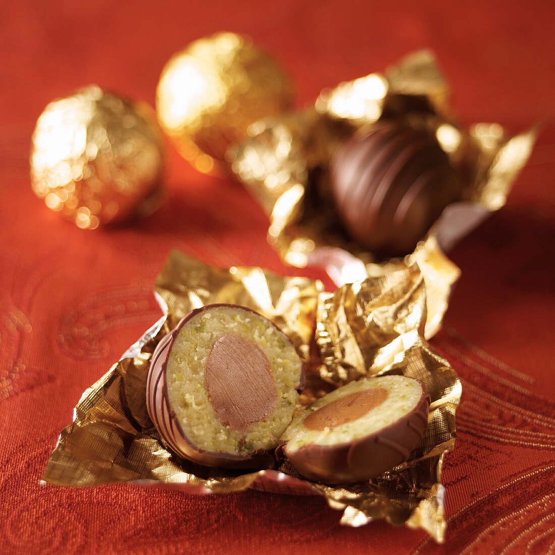 Suggestion for the next Snack Zone in Germany or Austria: Mozart Kugeln.  It's just an ordinary nougat marzipan pistachio praline. However Mozart  Kugeln translates to Mozart's Balls : r/JetLagTheGame