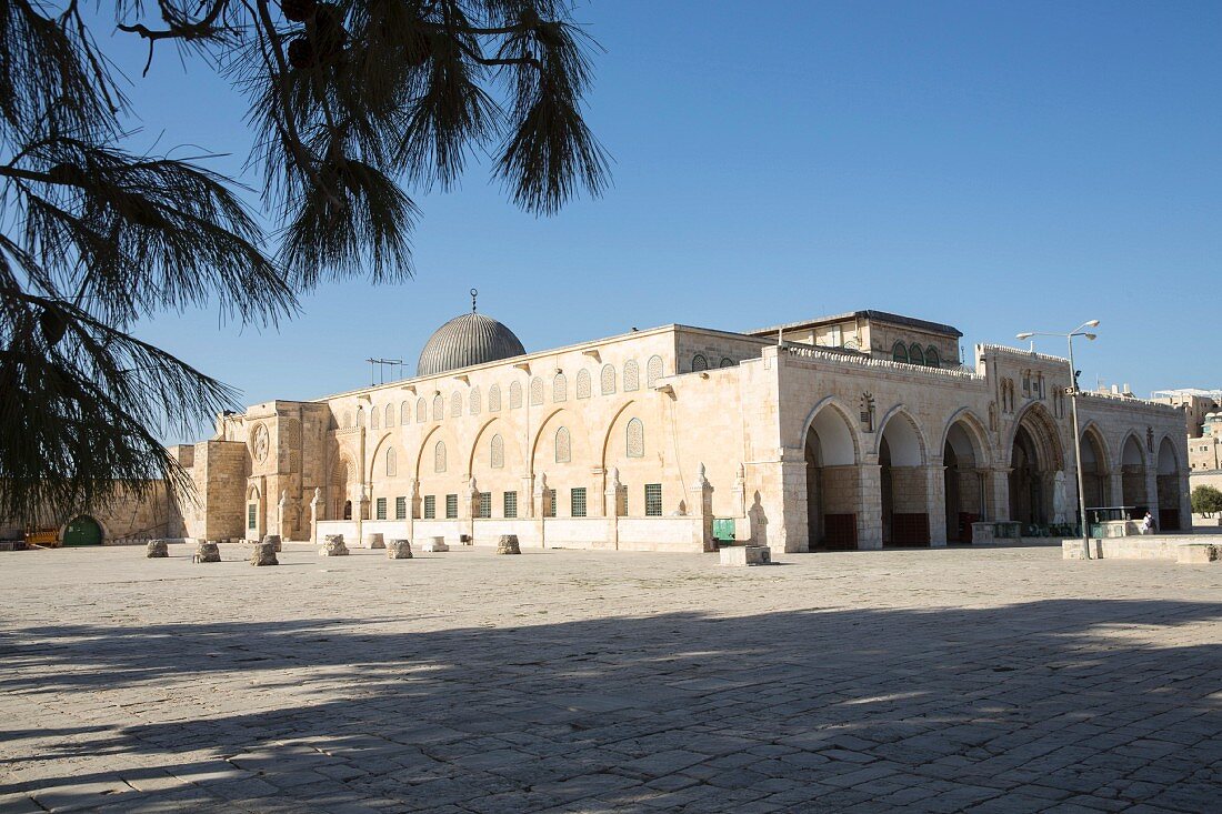 Tempelberg Al-Aksa-Moschee, Jerusalem, Israel