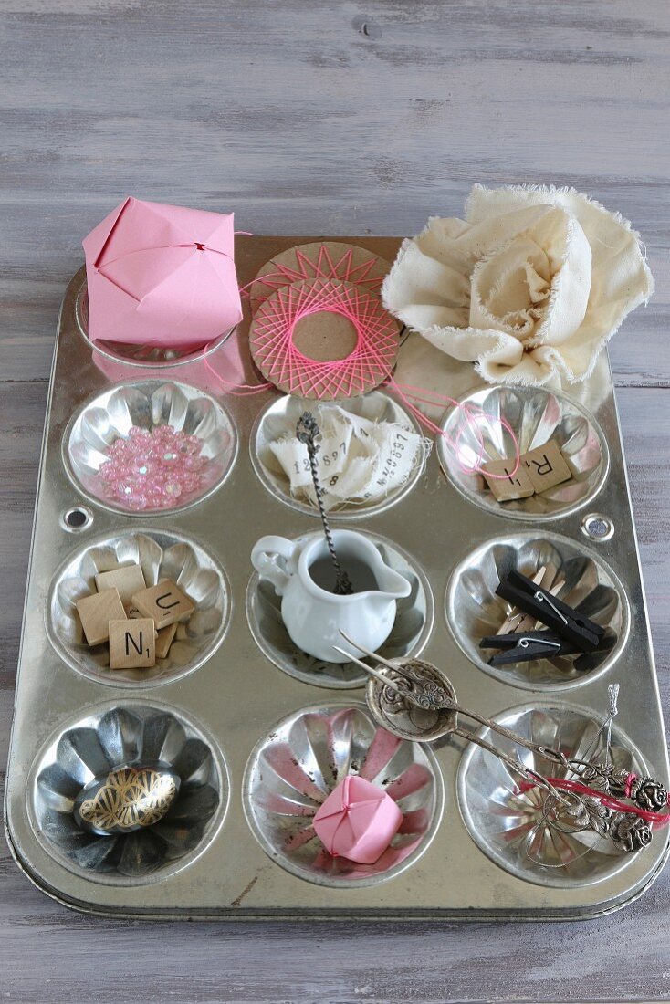 An original idea for sorting and craft utensils