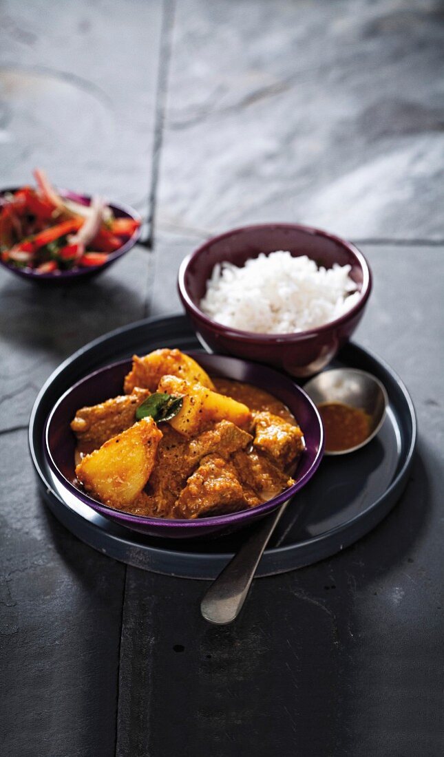 Massaman curry with pork