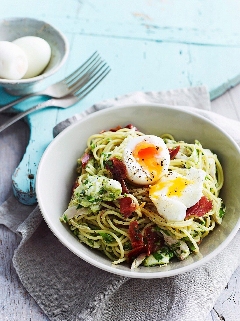 Chicken and prosciutto pasta