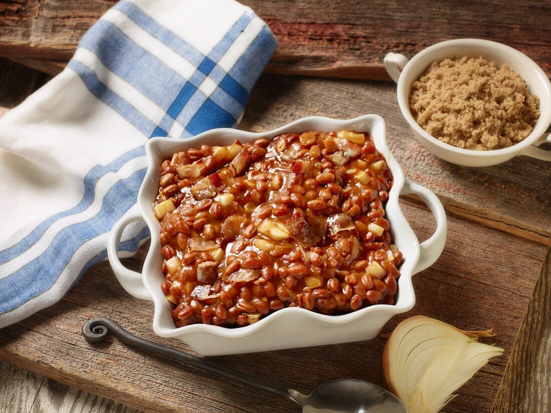 Baked beans (Bohnen in Tomatensauce aus … – Bild kaufen – 11507312 ...