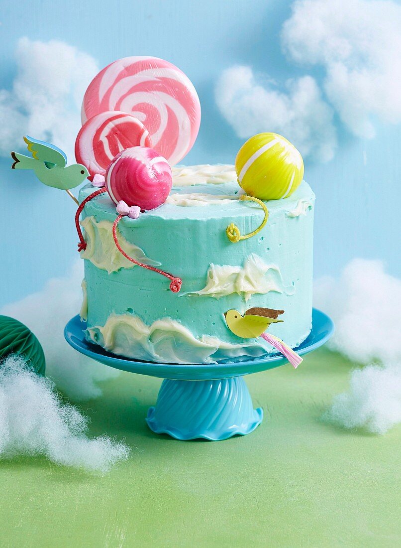 Backen für Kinder: Ballonkuchen aus Butterkuchenteig