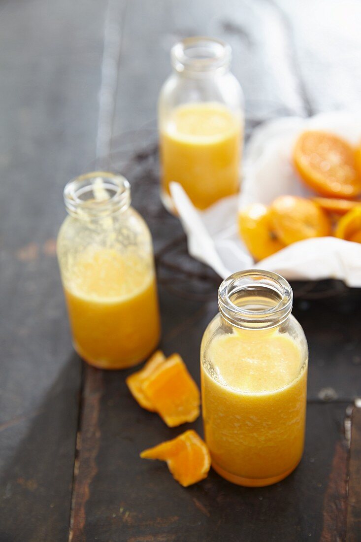 Clementine smoothies