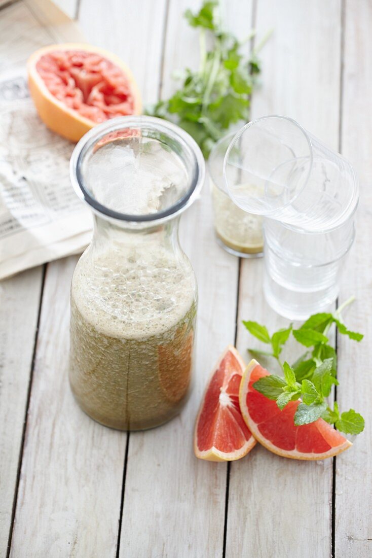 Grapefruit-Koriander-Smoothie