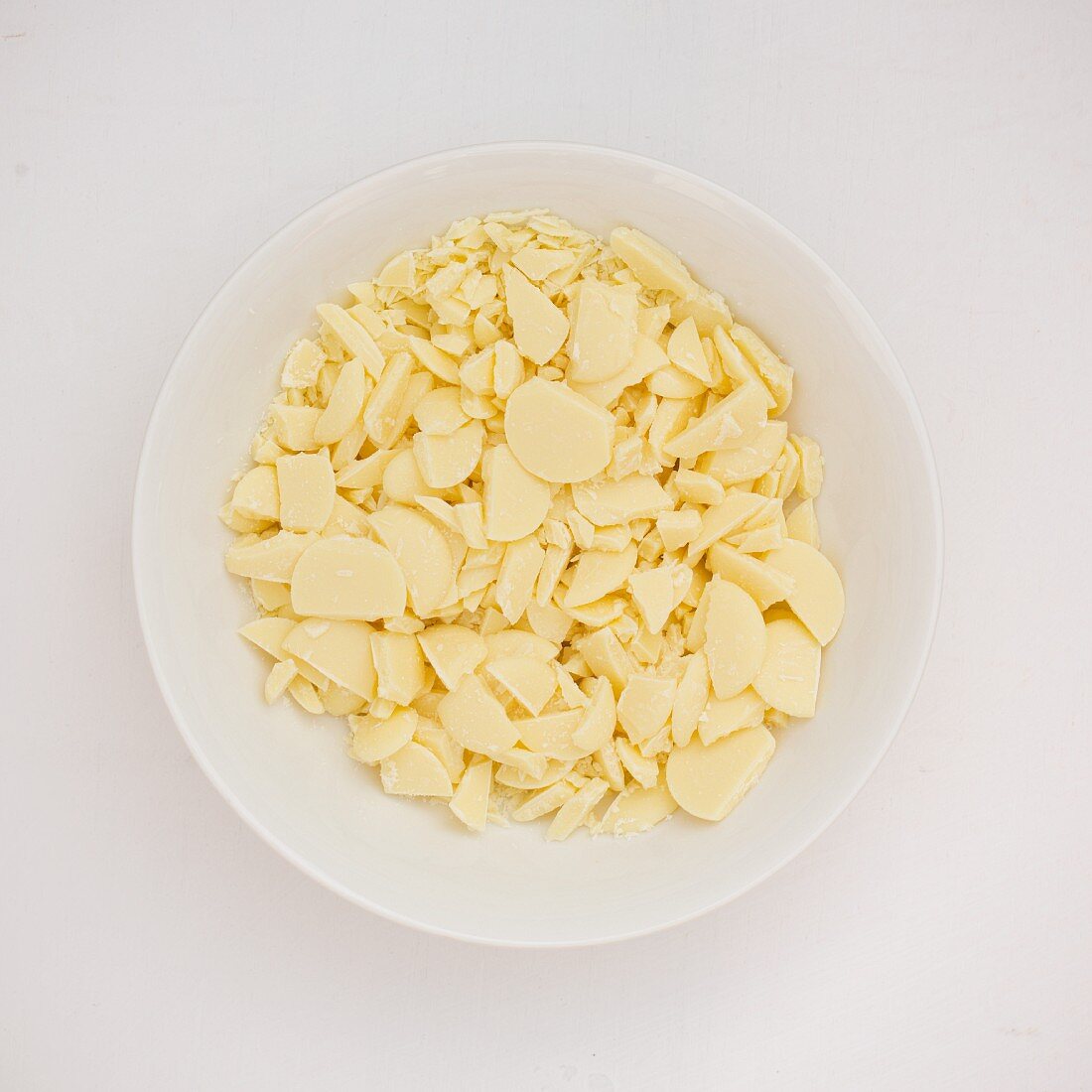 Chopped white chocolate