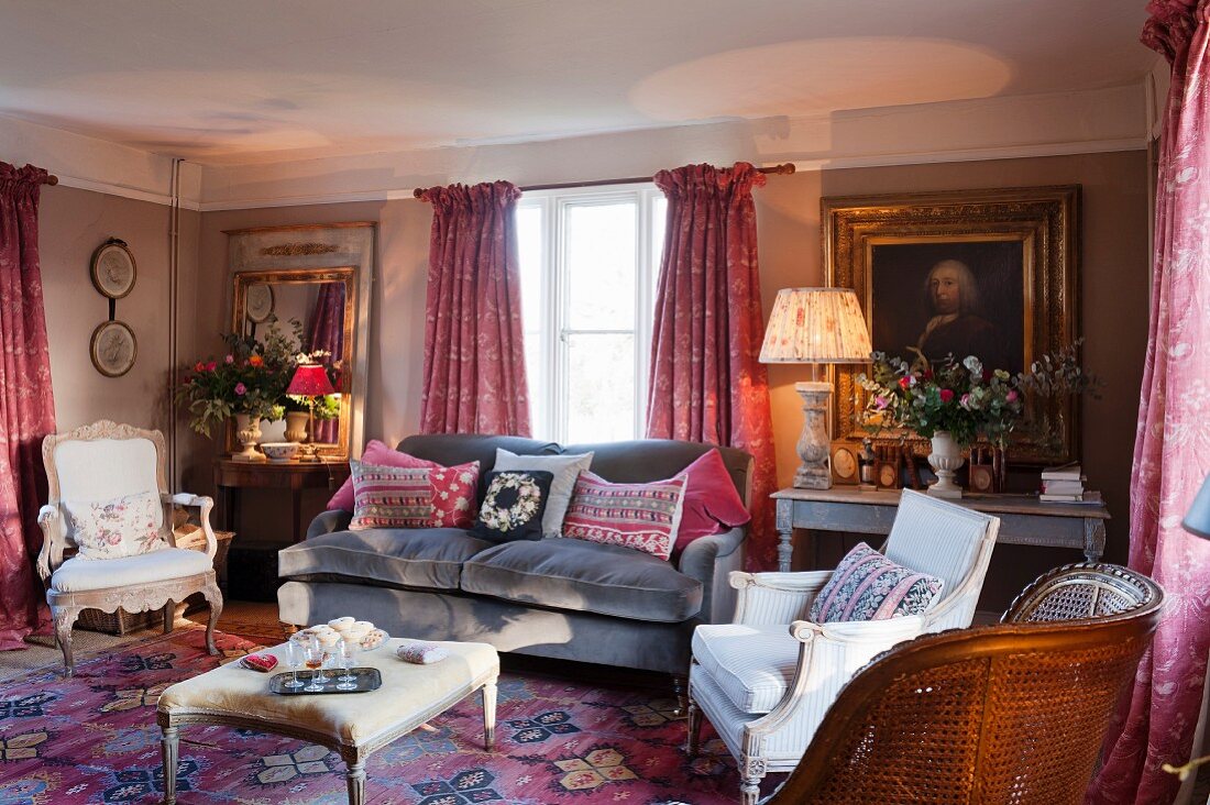 Classic English living room