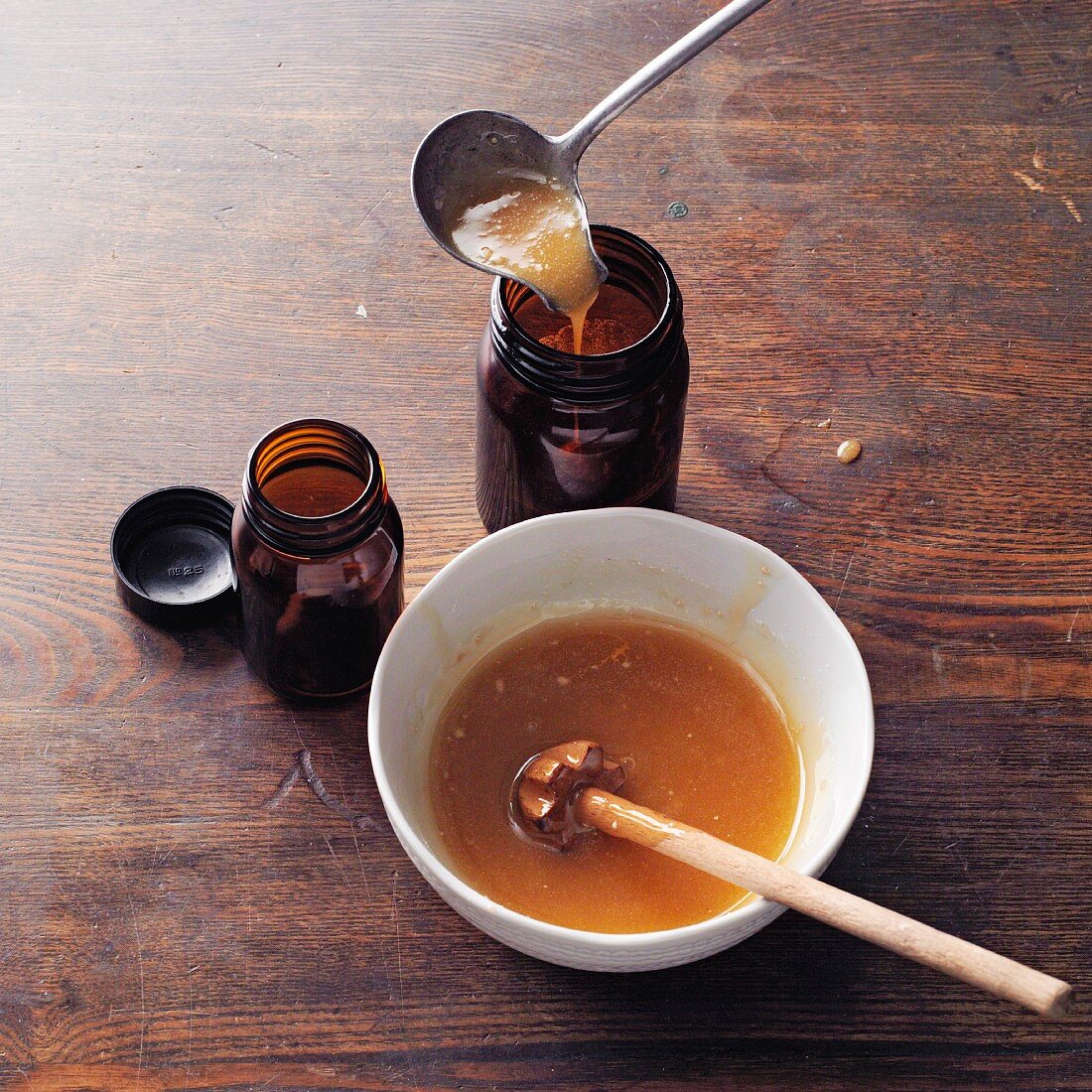 Homemade chestnut honey à la Hildegard von Bingen