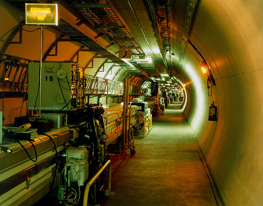 LEP particle collider at CERN