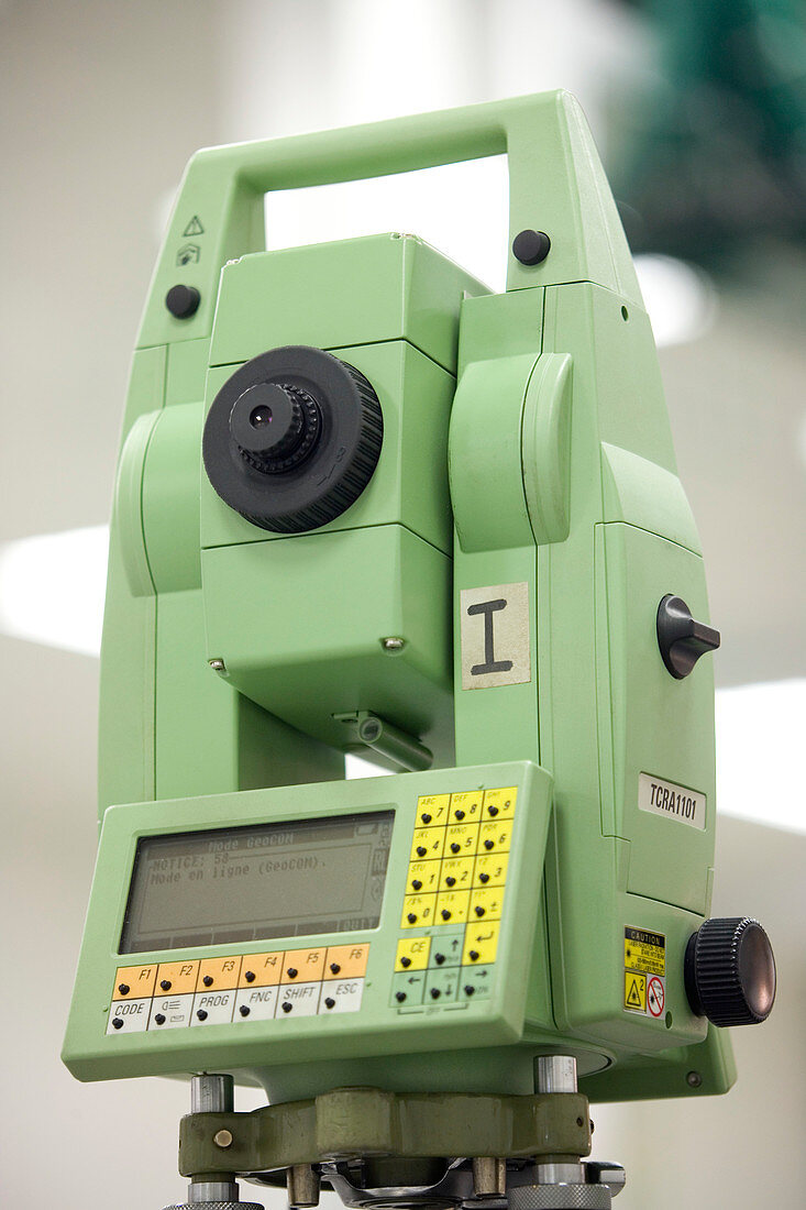 Theodolite for construction of CMS,CERN