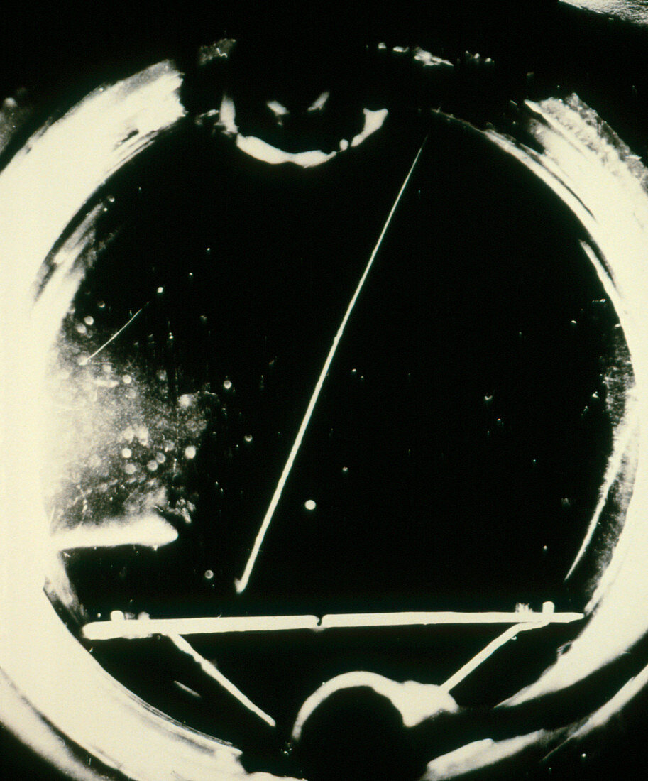 Historic picture showing a neutron