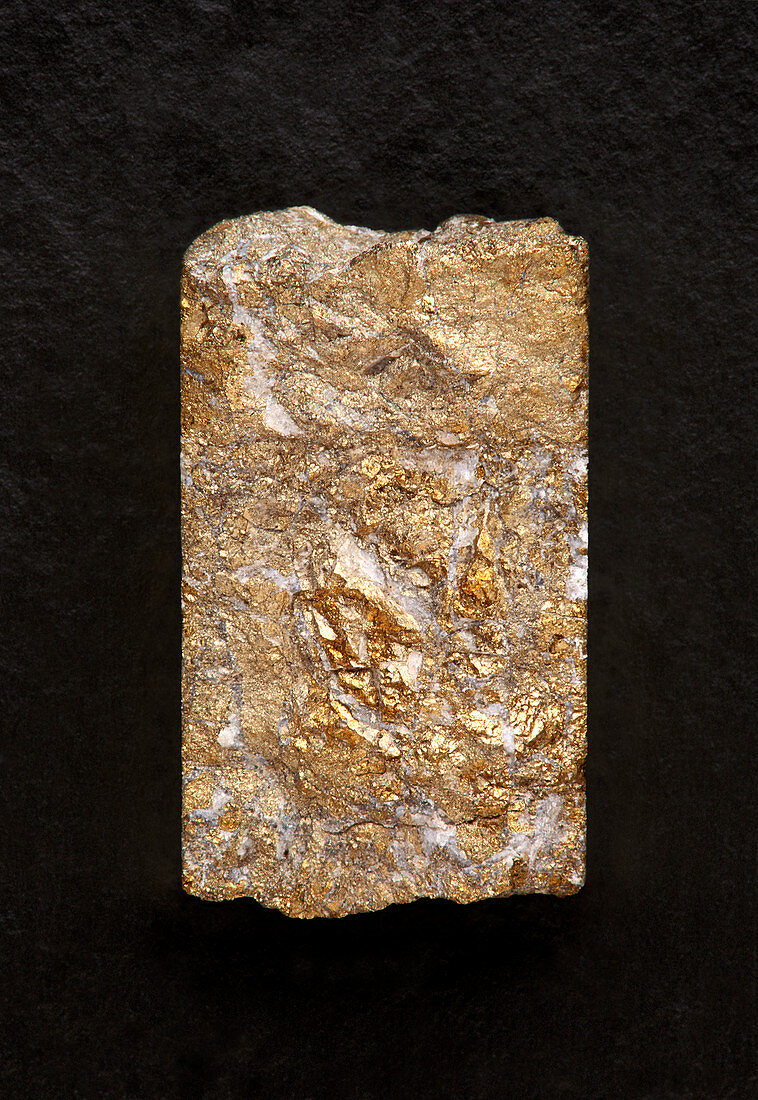 Gold core sample