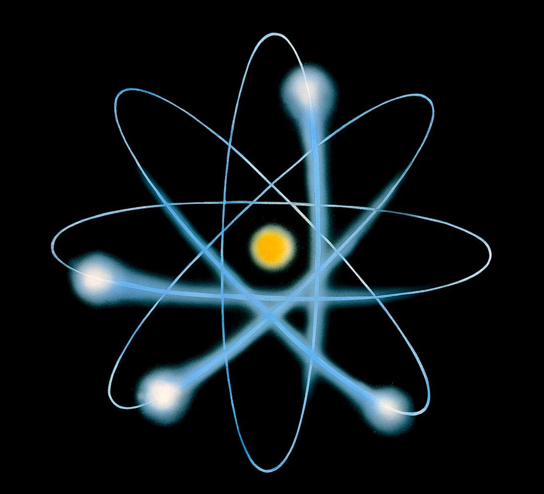 Diagram of the structure of the atom