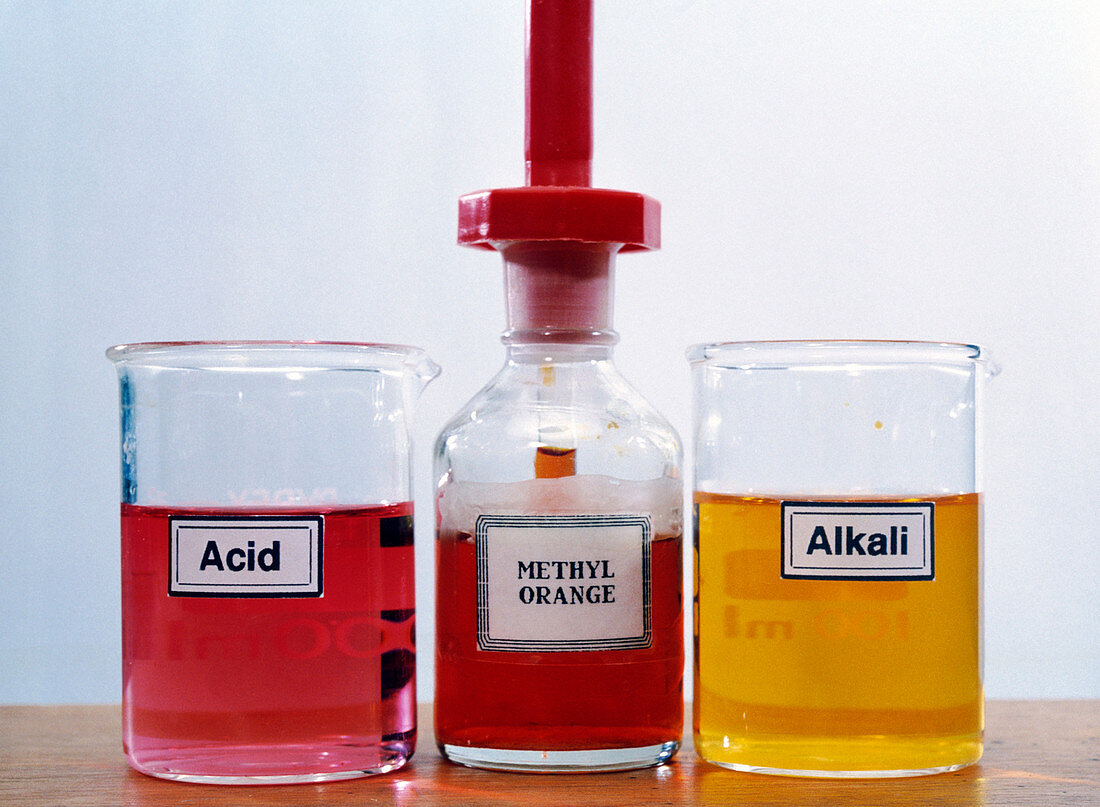 Methyl orange indicator