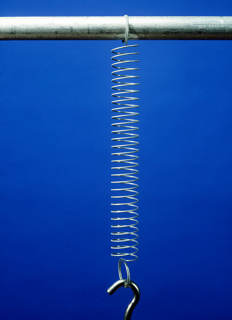 Extended tension spring