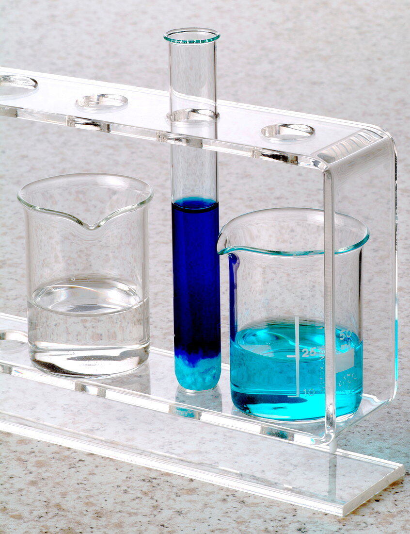 Ammonia and copper sulphate reaction