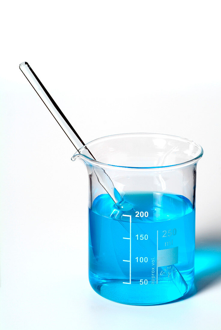 Copper sulphate solution