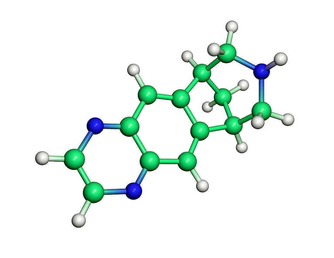 Varenicline drug molecule