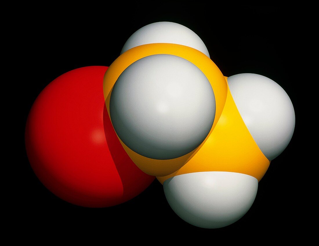 Bromoethane molecule