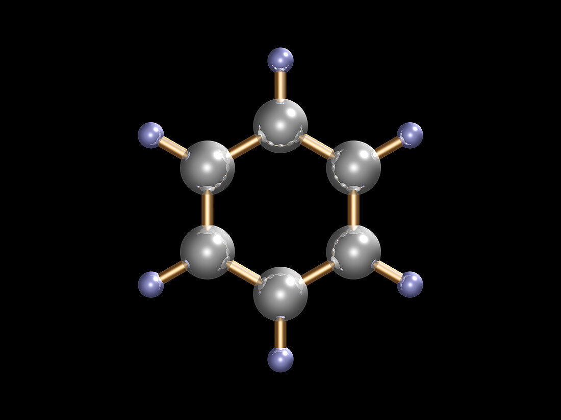 Benzene molecule