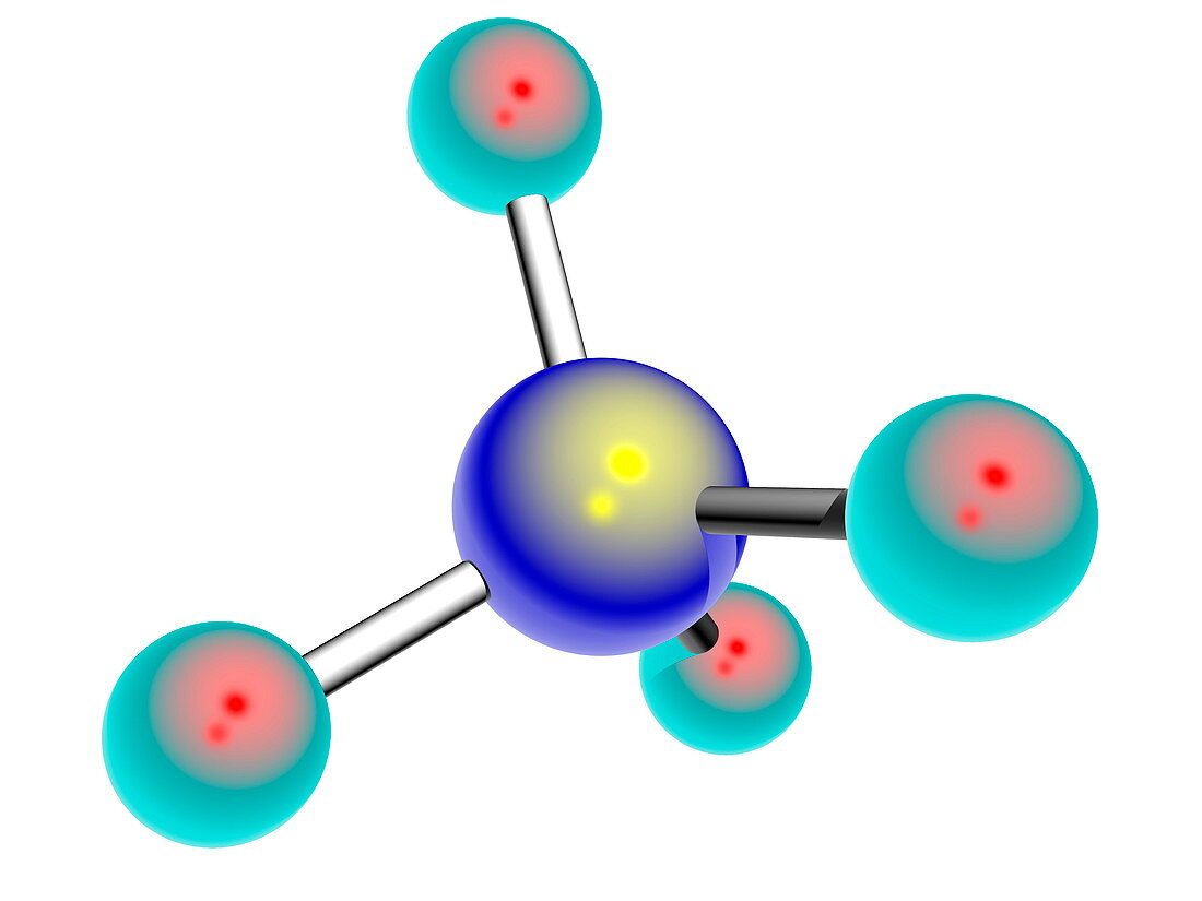 Osmium tetroxide molecule