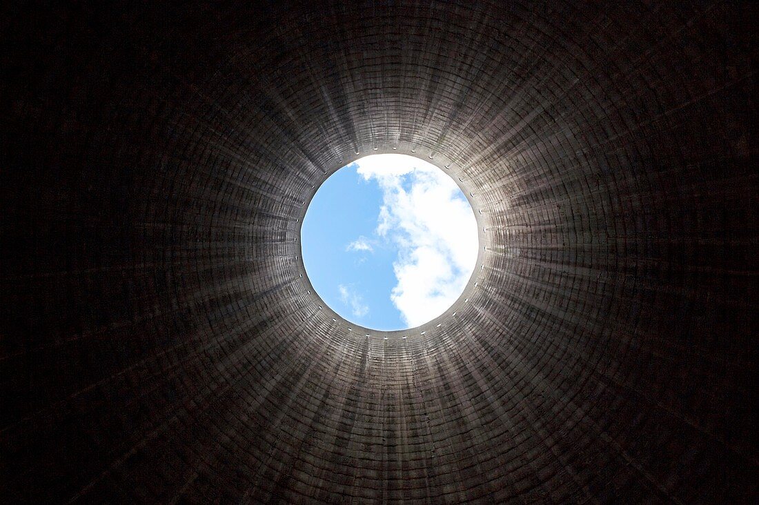 Cooling tower interior