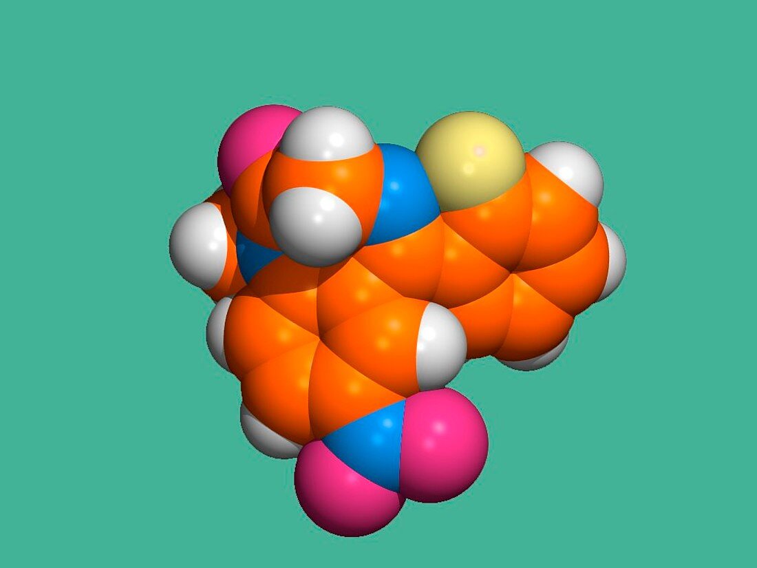 Rohypnol molecule