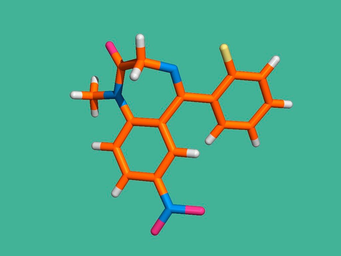 Rohypnol molecule