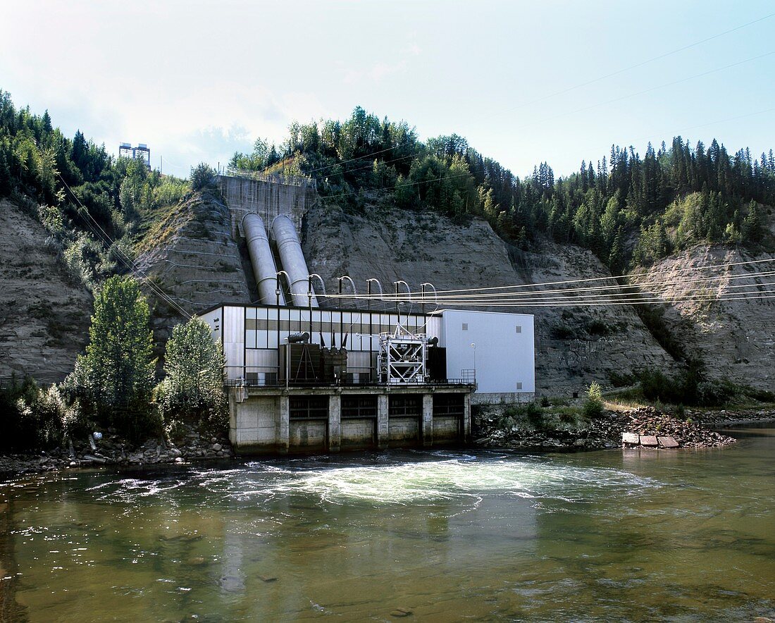 Hydroelectric power station,Canada
