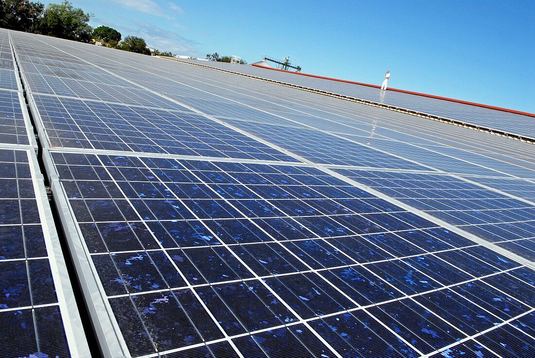 Solar power plant,Reunion Island