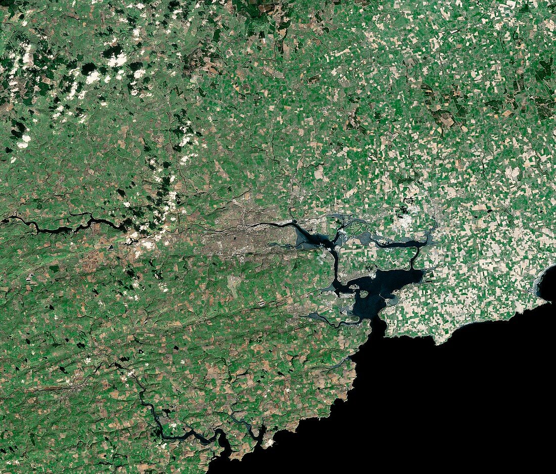 Cork,satellite image