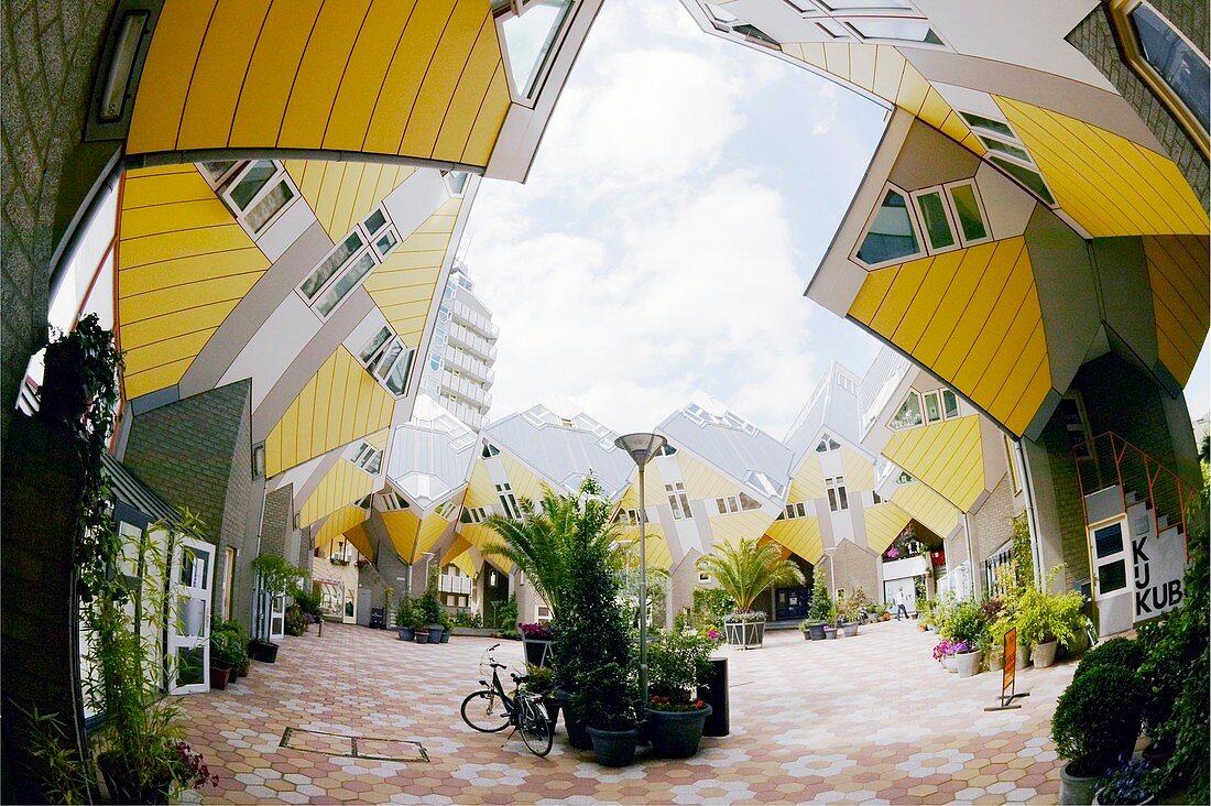 Cube Houses,the Netherlands