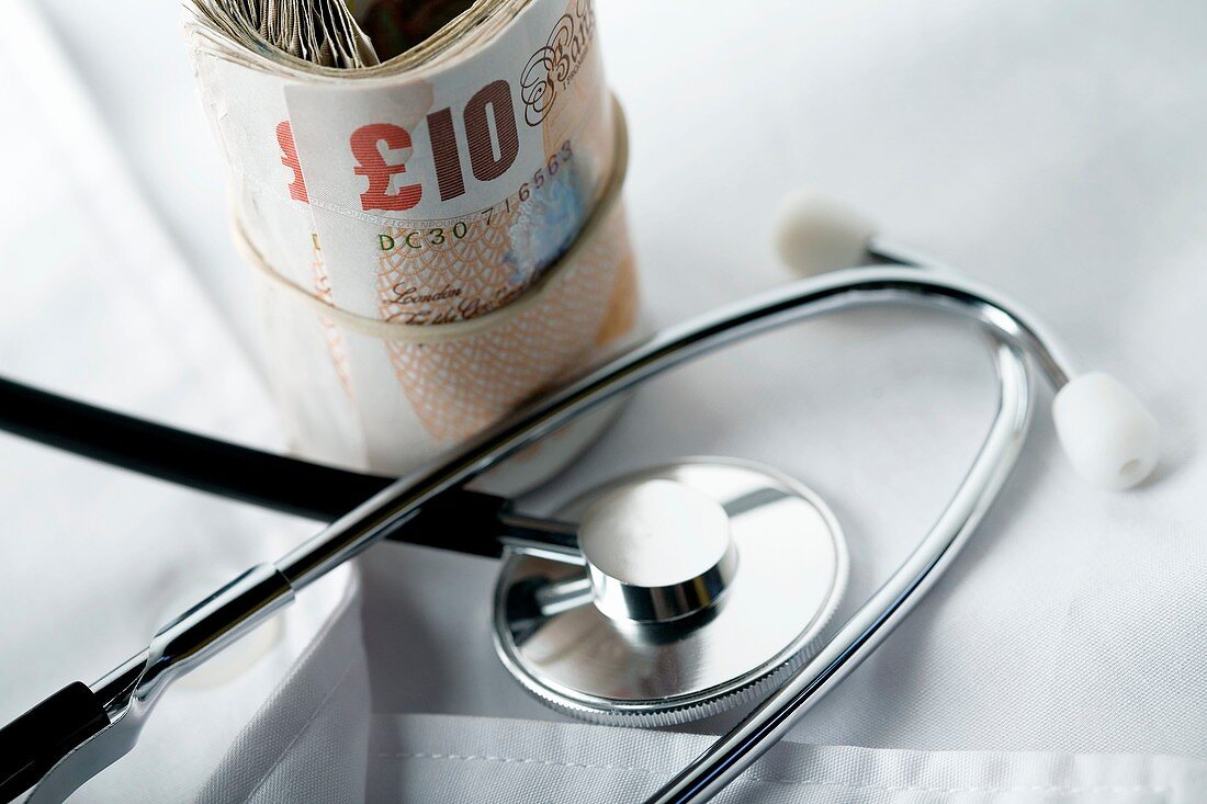 Medical costs,conceptual image