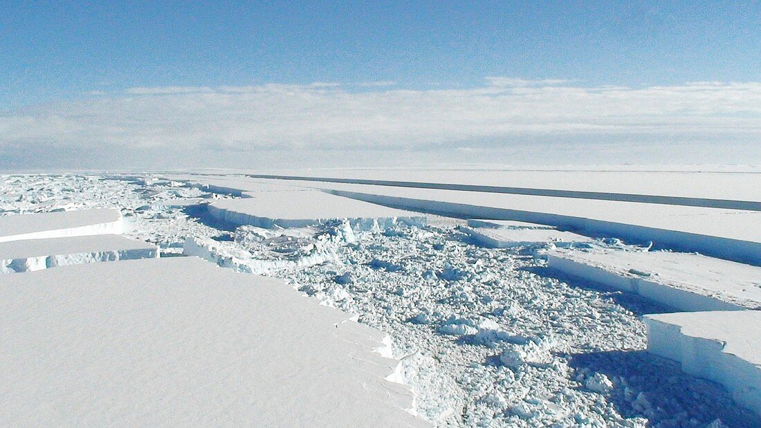 Wilkins Ice Shelf break-up,2008