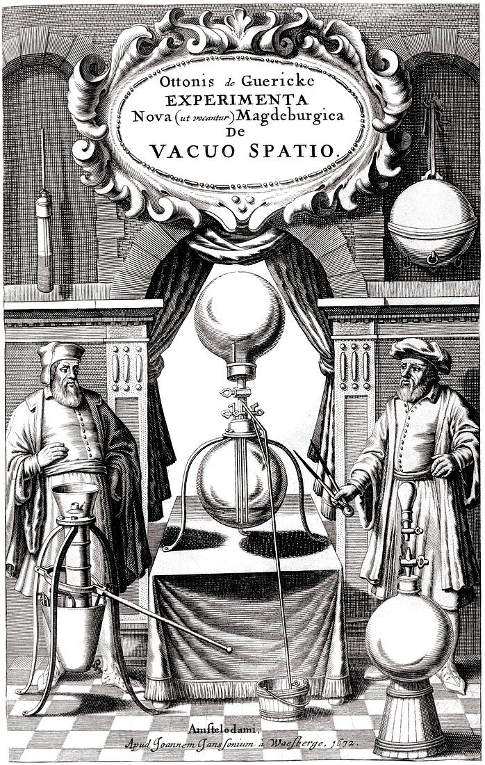 Experimenta Nova title page,1672 artwork