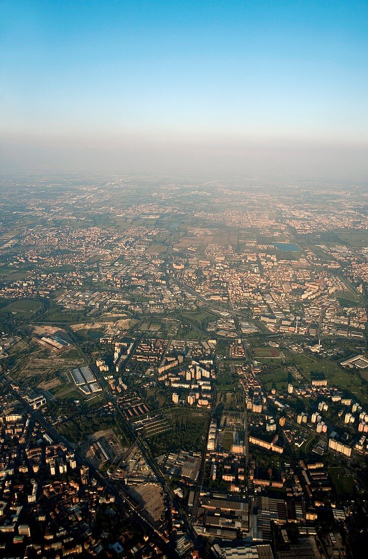 Milan,Italy,aerial photograph