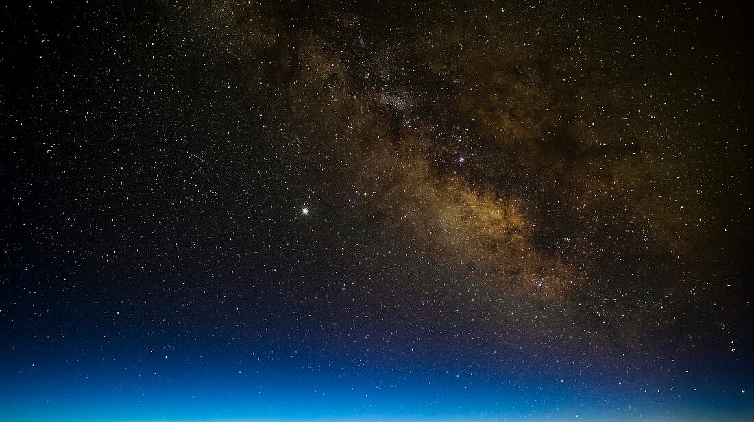 Milky way from Hawaii